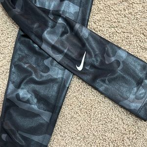 CAMO NIKE!!! Nike logo on bottom. Comfortable athletic material!SUPER CUTE!!